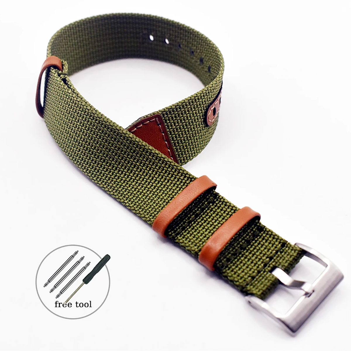 Canvas Strap Watch - Soft Watch Bracelet for Seiko Replacement