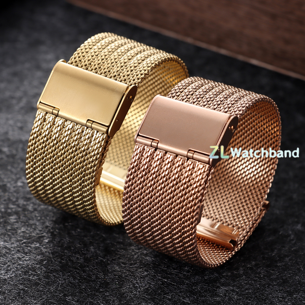 Mesh Strap Metal - Stainless Steel 0.6 Mesh Watch Band