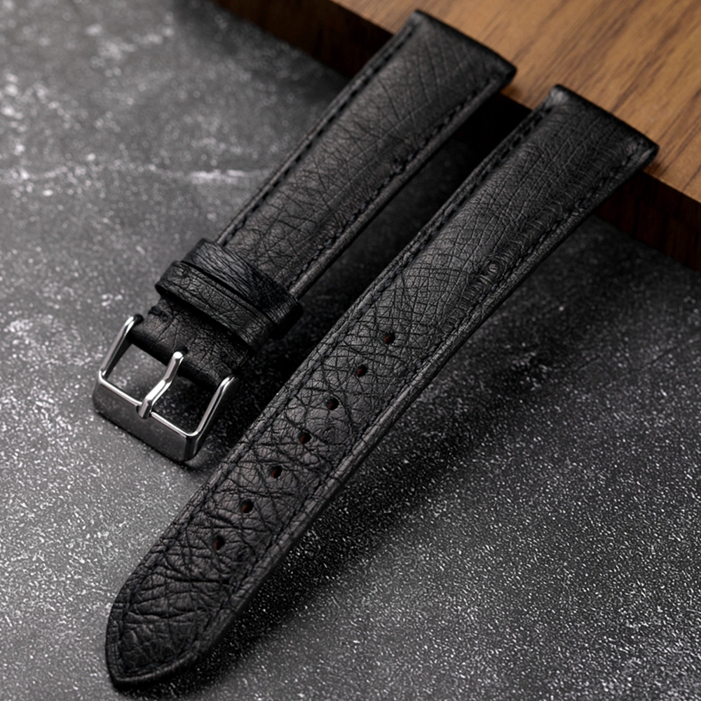 Handmade South African Ostrich - Nato Strap Nylon reseña y precio
