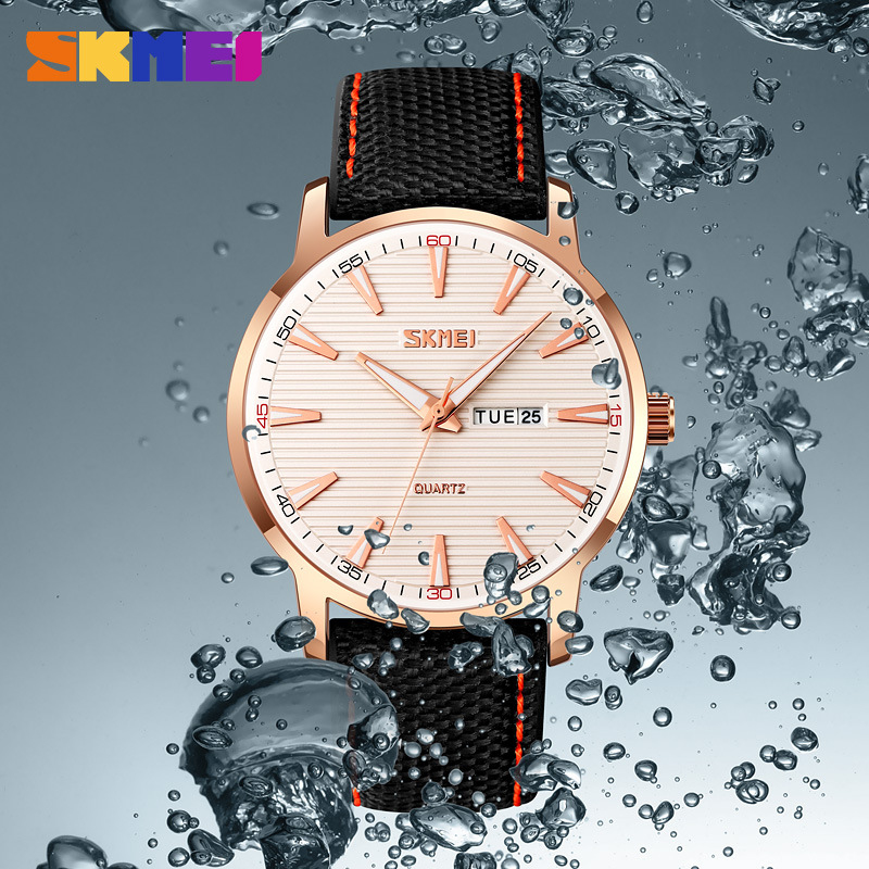 SKEMI Multifunctional Waterpro - Canvas Strap Watch reseña y precio