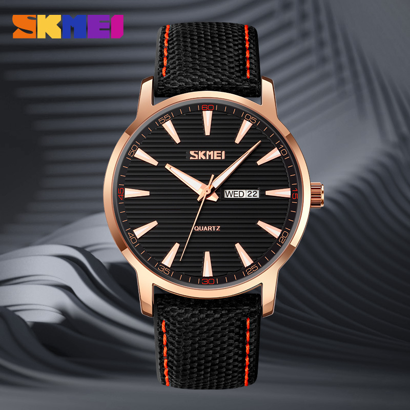 SKEMI Multifunctional Waterpro - Canvas Strap Watch reseña y precio