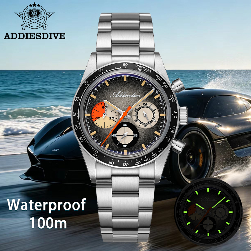 ADDIESDIVE 2026 NEW Chronograp - Tropic Strap Vintage reseña y precio