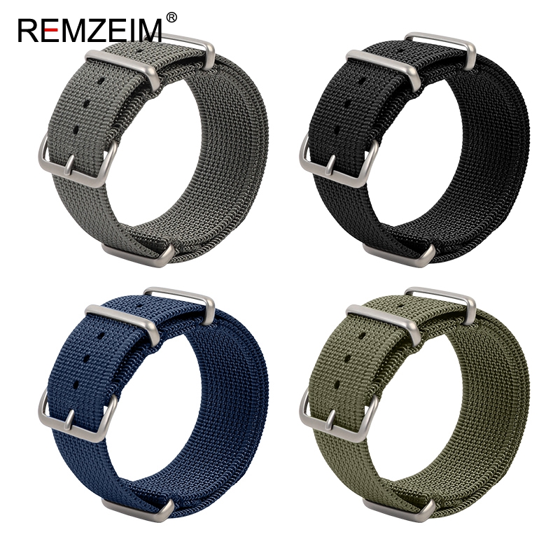 New Ribbed Nylon Watch Strap 1 - Nato Strap Nylon reseña y precio