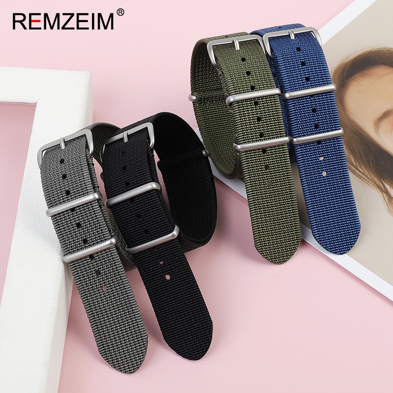 New Ribbed Nylon Watch Strap 1 - Nato Strap Nylon reseña y precio