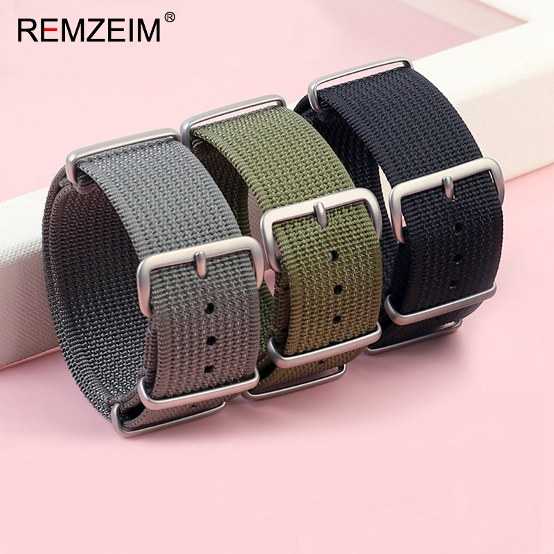 New Ribbed Nylon Watch Strap 1 - Nato Strap Nylon reseña y precio