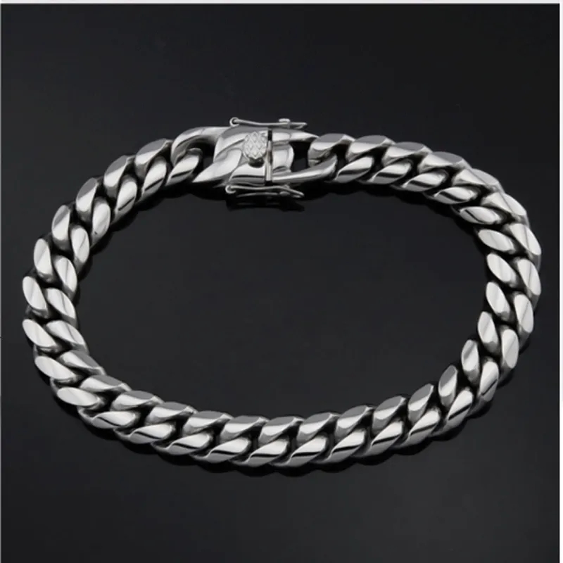 316L Stainless Steel Miami Cur - Butterfly Clasp Deployant reseña y precio