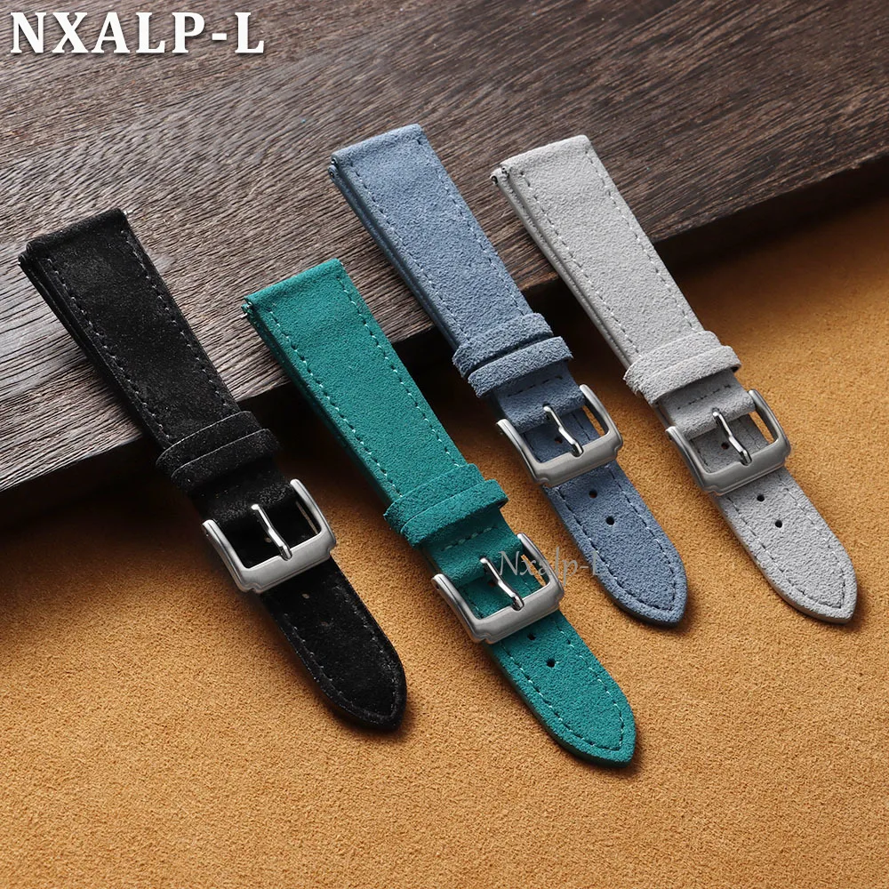 Durable Suede Cowhide Watch St - Suede Strap Watch reseña y precio