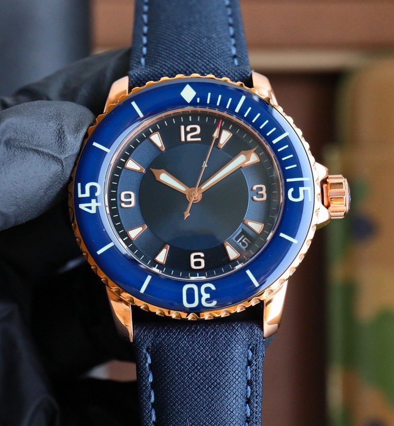 Customized watch, 42mm, sapphi - Canvas Strap Watch reseña y precio