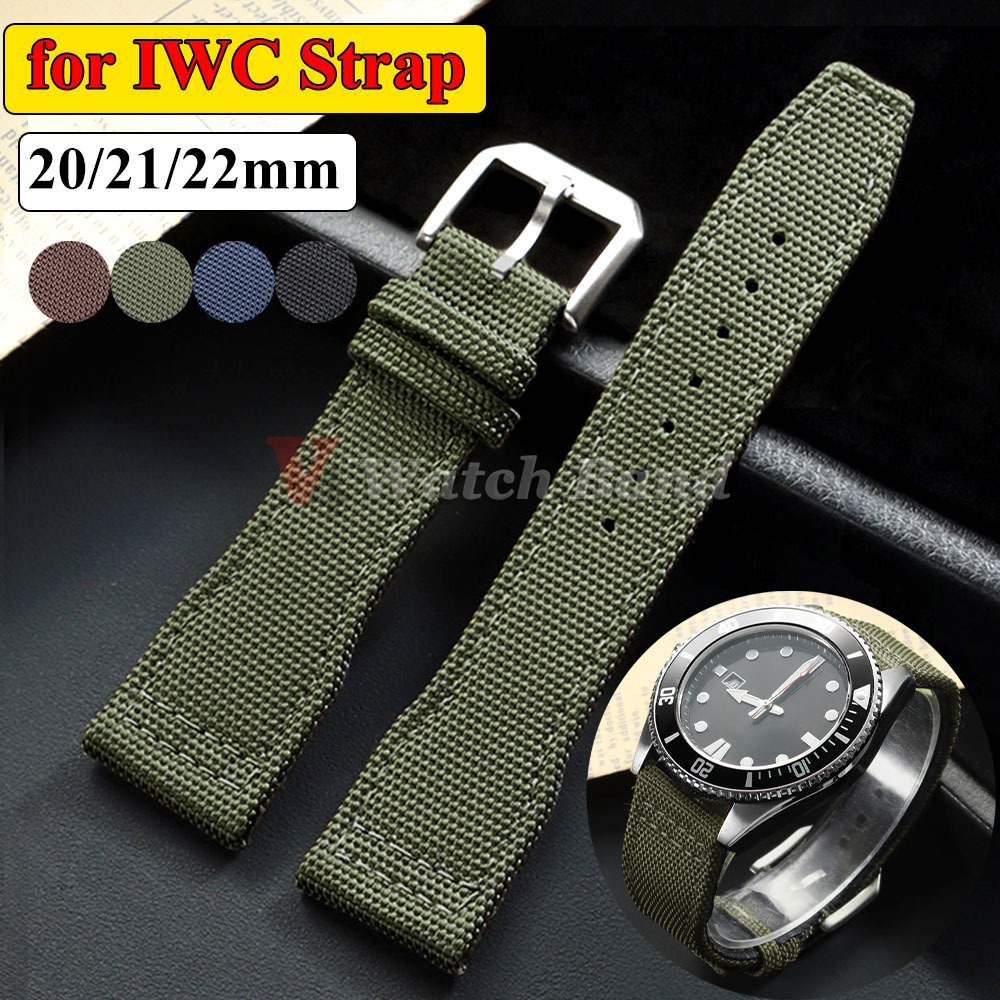 20mm 21mm 22mm Nylon Canvas Wa - Canvas Strap Watch reseña y precio