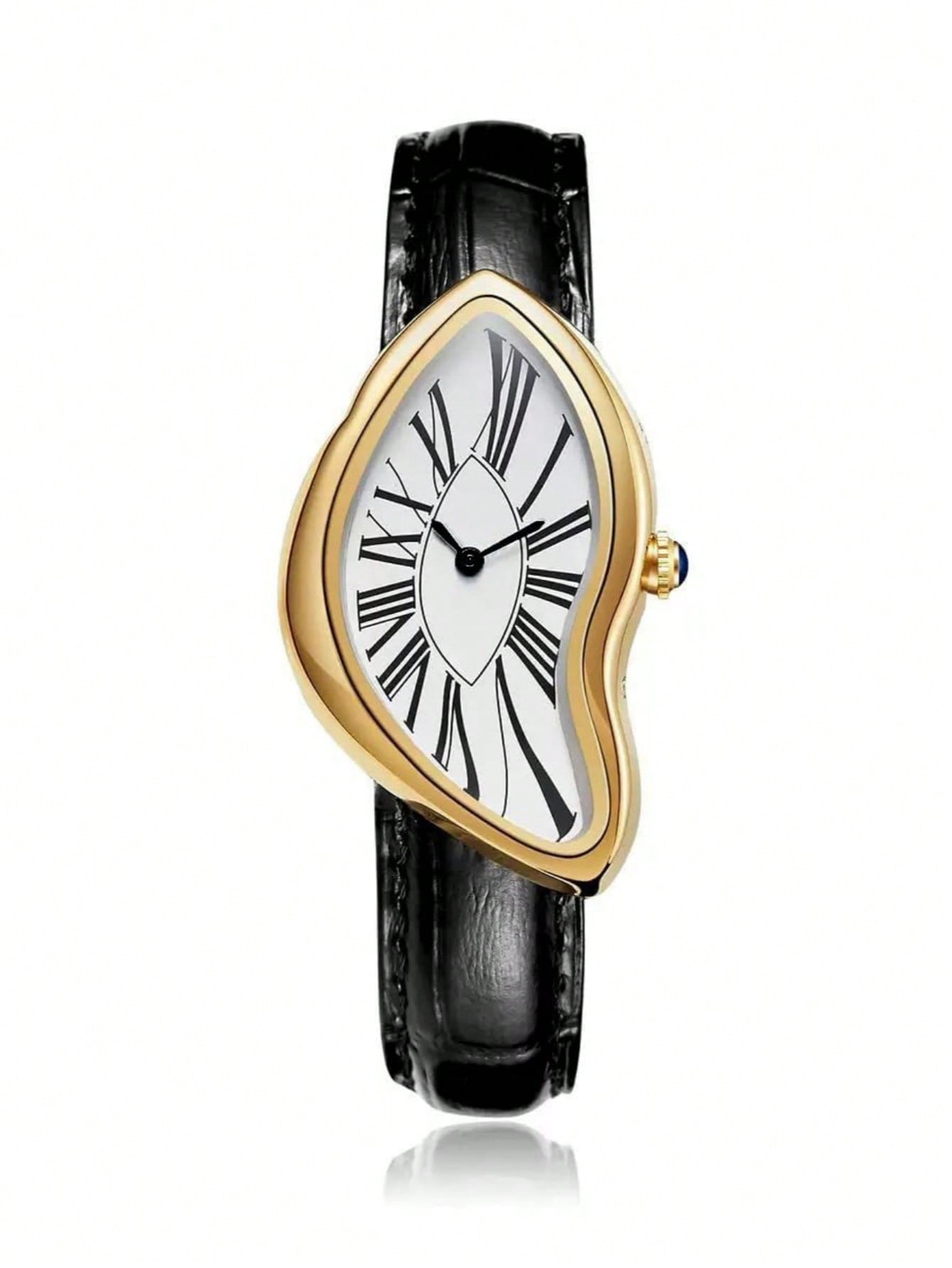 Creative Melt Luxury Watch for - Leather Watch Band Men reseña y precio