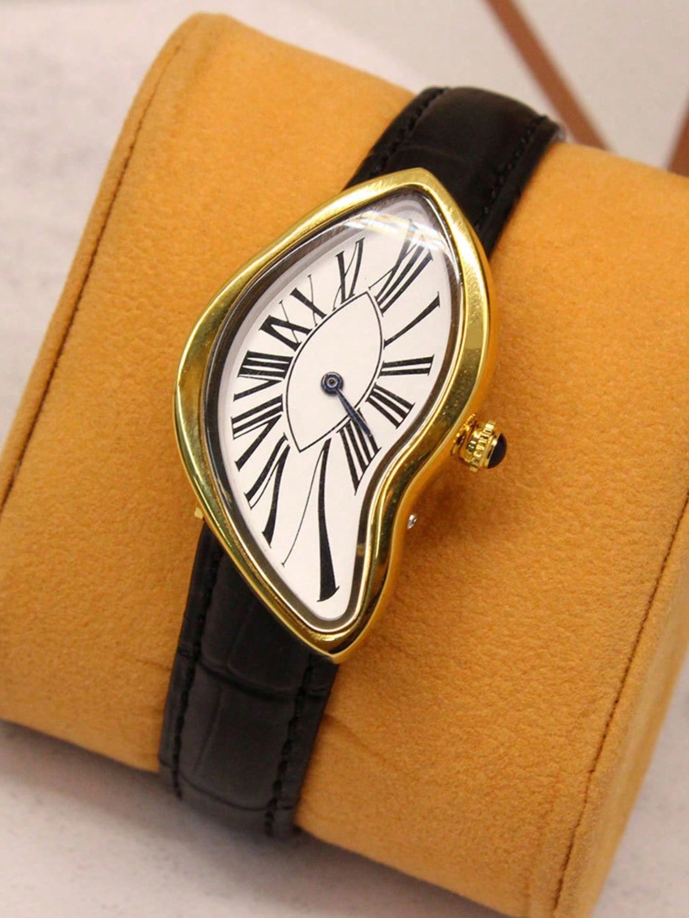 Creative Melt Luxury Watch for - Leather Watch Band Men reseña y precio