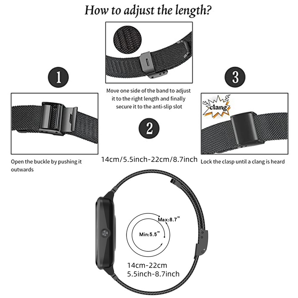 Metal Bands for Garmin Venu X1 - Mesh Strap Metal reseña y precio