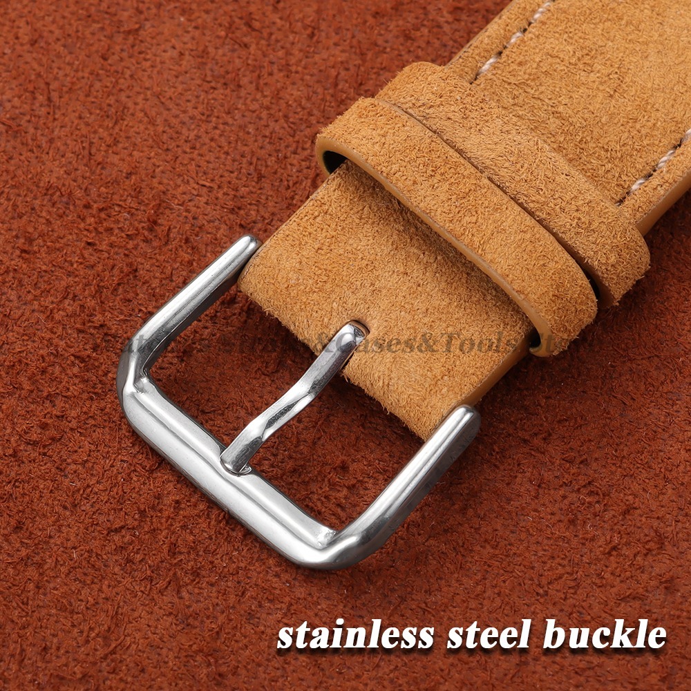 Vintage Suede Cowhide Watch St - Suede Strap Watch reseña y precio
