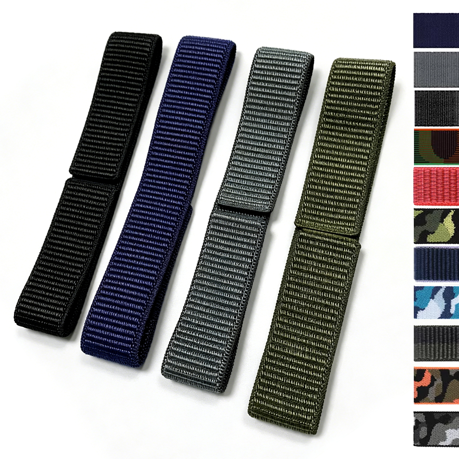 26/22mm Hook Loop Nylon Watch  - Sport Loop Velcro reseña y precio