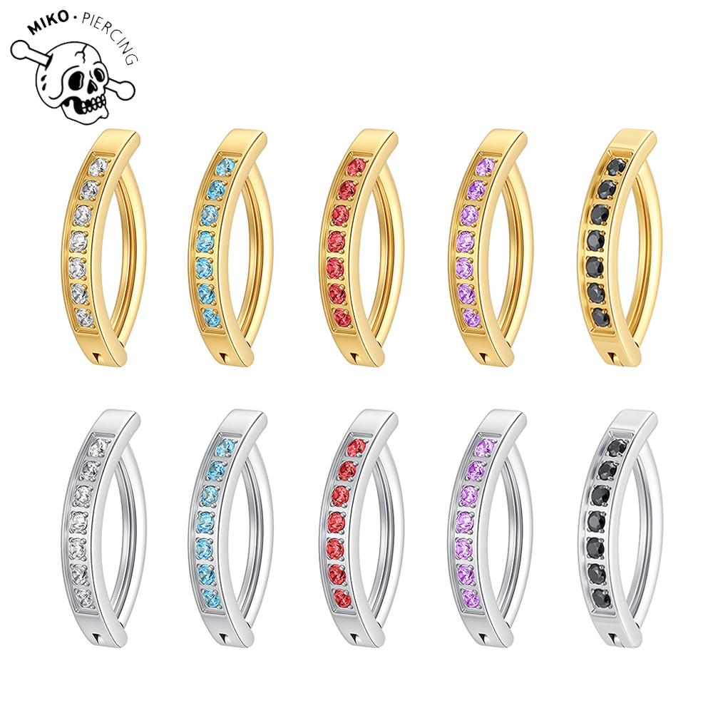ASTM F136 Titanium 14G Belly B - Curved Spring Bar reseña y precio