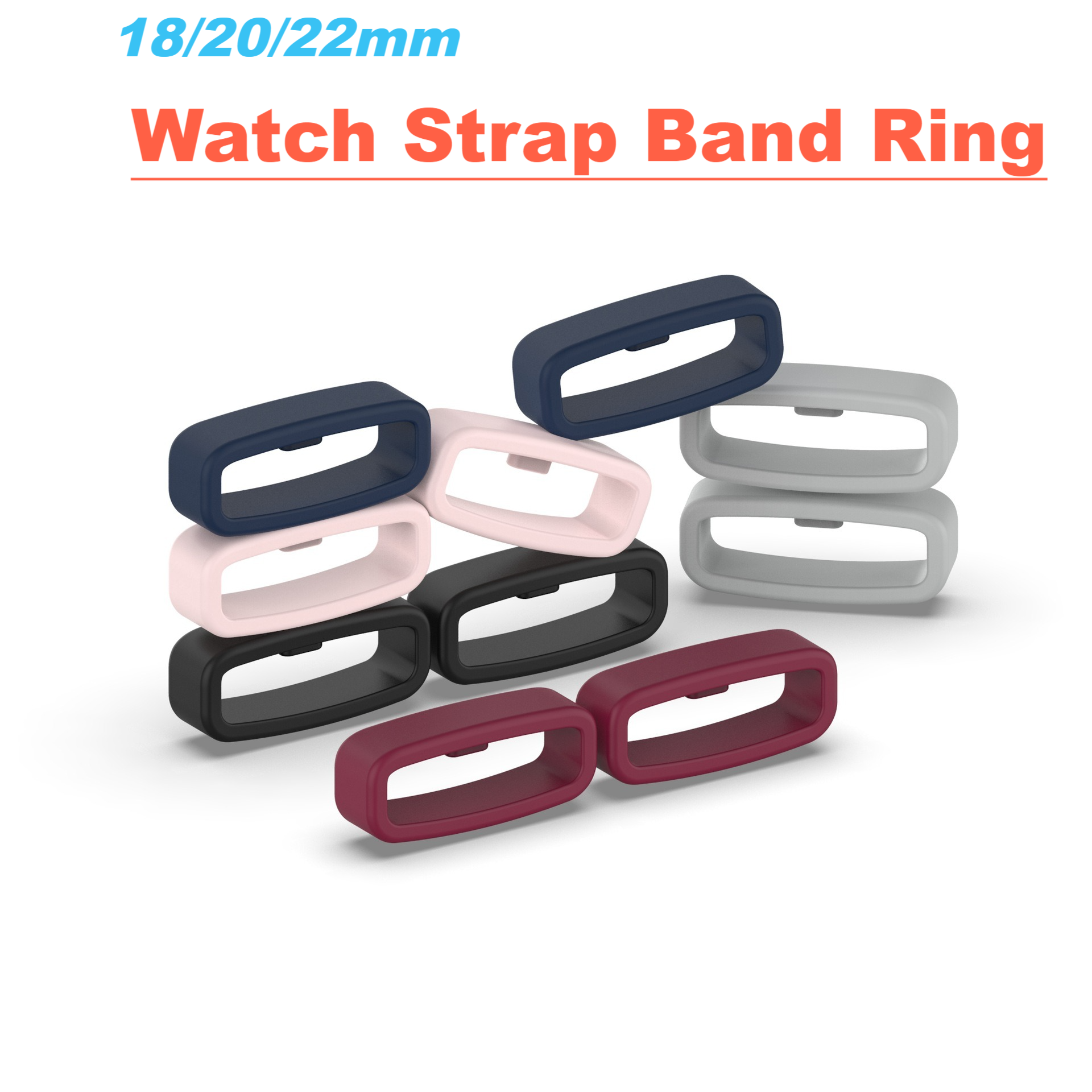 ​Rubber Watch Strap Band Keepe - Silicone Watch Band 22Mm reseña y precio