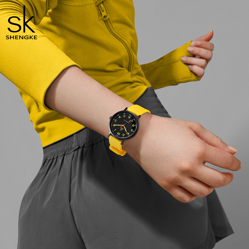 SHENGKE Women Fashion Silicone - Silicone Band Women reseña y precio