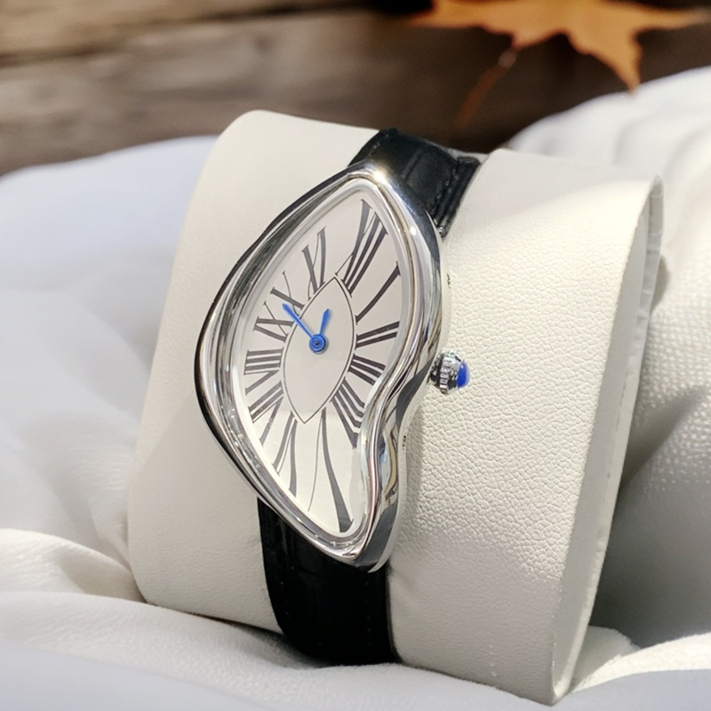 Medieval alien watches melt an - Leather Watch Band Men reseña y precio