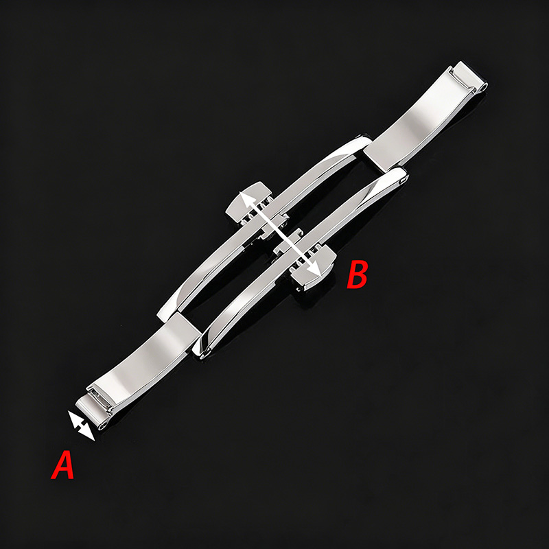 Watch Band Buckle Stainless St - Butterfly Clasp Deployant reseña y precio
