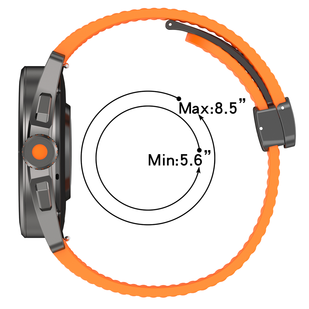 22MM Silicone Strap For HUAWEI - Silicone Watch Band 22Mm reseña y precio