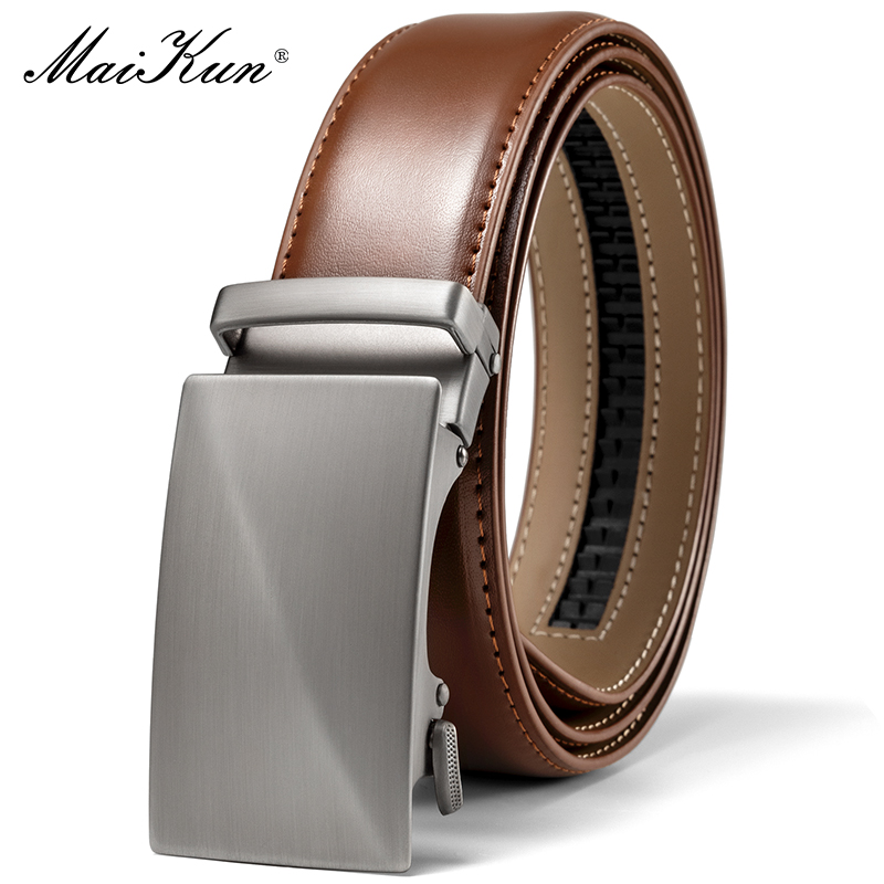 Maikun Brown Leather Ratchet B - Leather Strap Quick Release reseña y precio