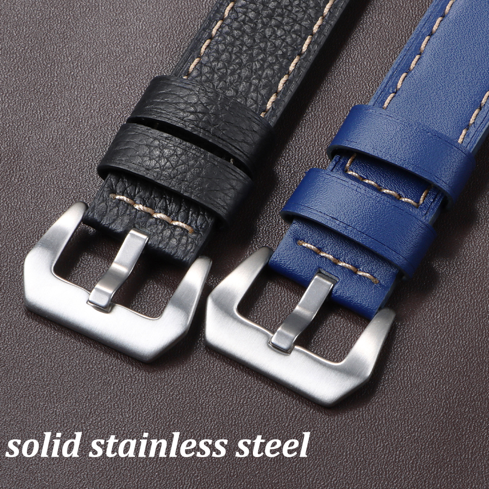 18mm 20mm 22mm 24mm Genuine Le - Suede Strap Watch reseña y precio