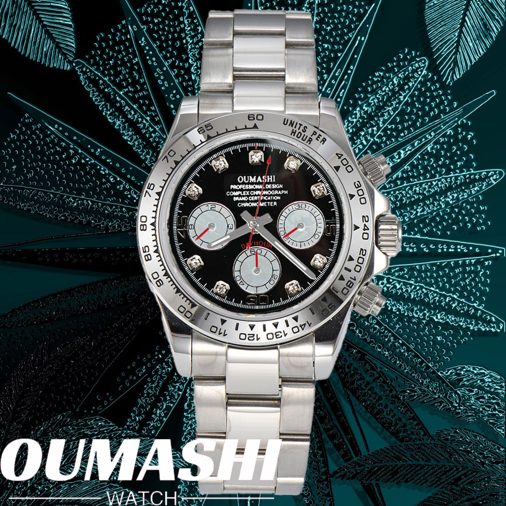 Luxury VK63 WATCH 39.3mm quart - Stainless Bracelet Diver reseña y precio