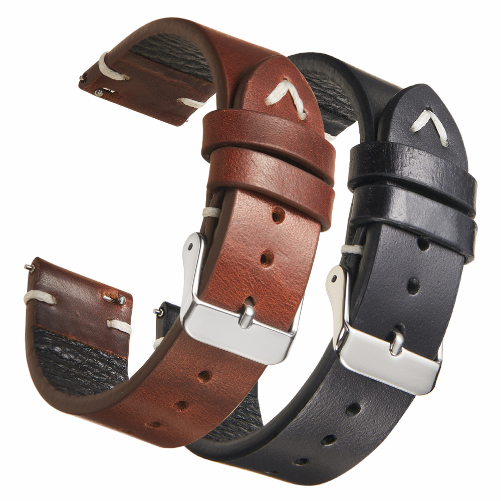 Vintage Genuine 18mm 19mm 20mm - Suede Strap Watch reseña y precio