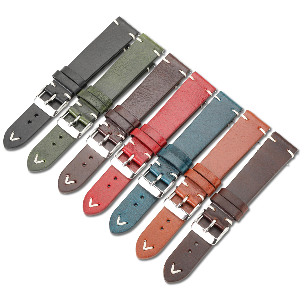 Vintage Genuine 18mm 19mm 20mm - Suede Strap Watch reseña y precio