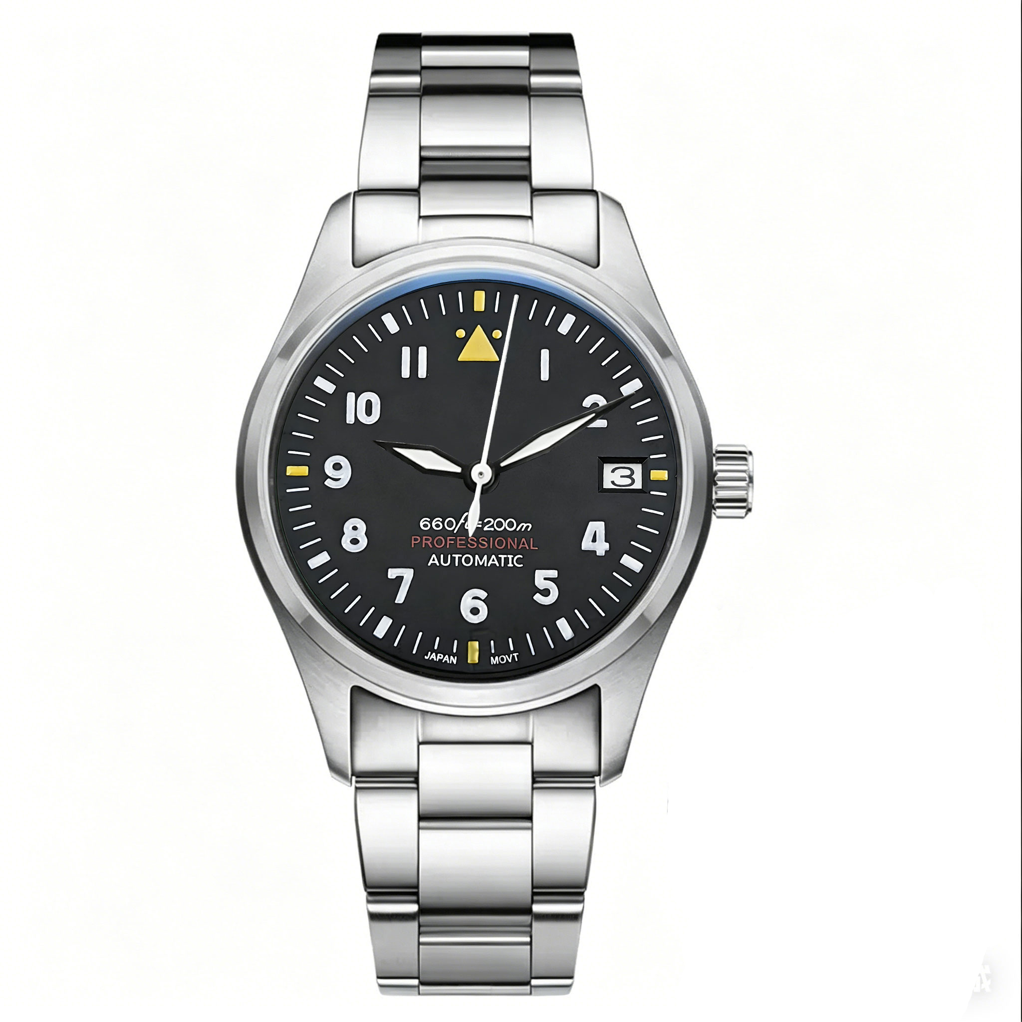 Custom LOGO 36mm 39mm Pilot Wa - Stainless Bracelet Diver reseña y precio