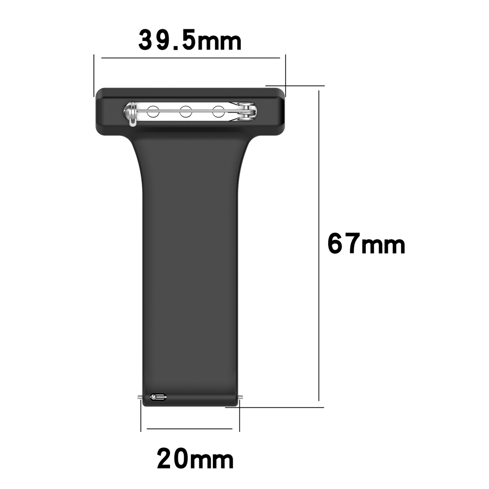 Pin Brooch Watch Strap 20MM 22 - Silicone Watch Band 22Mm reseña y precio
