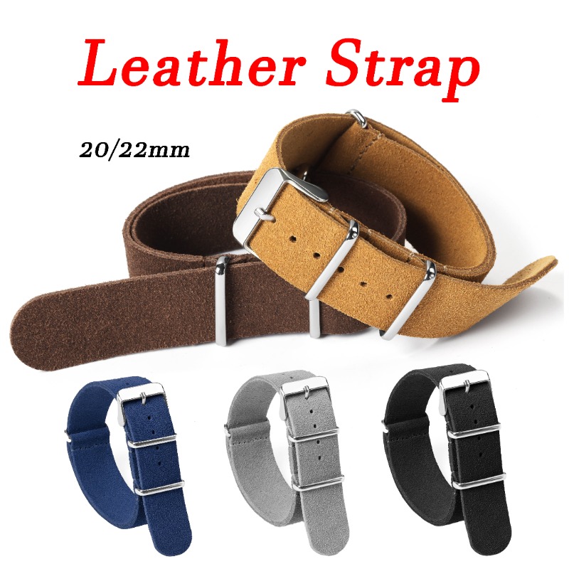 20mm 22mm Universal Military R - Suede Strap Watch reseña y precio