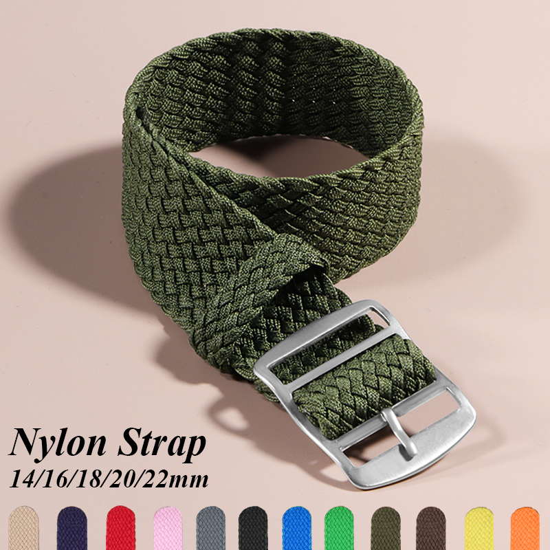 16mm 18mm 20mm 22mm Nylon Canv - Perlon Strap Woven reseña y precio
