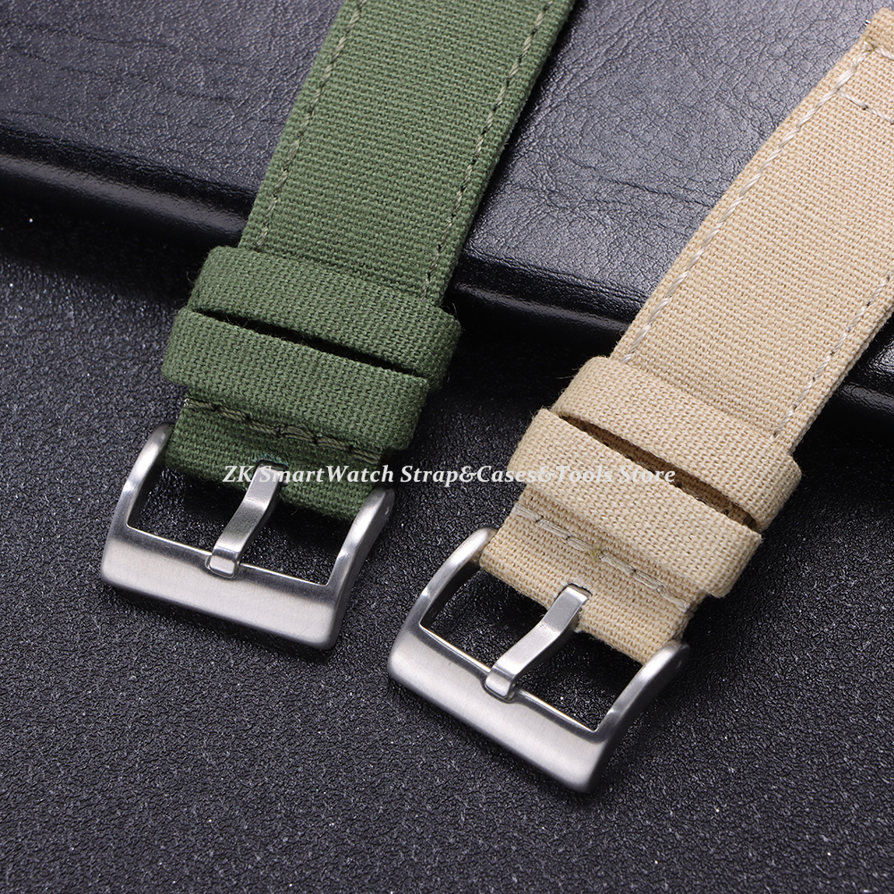 Nylon Watch Strap 20mm 22mm fo - Canvas Strap Watch reseña y precio