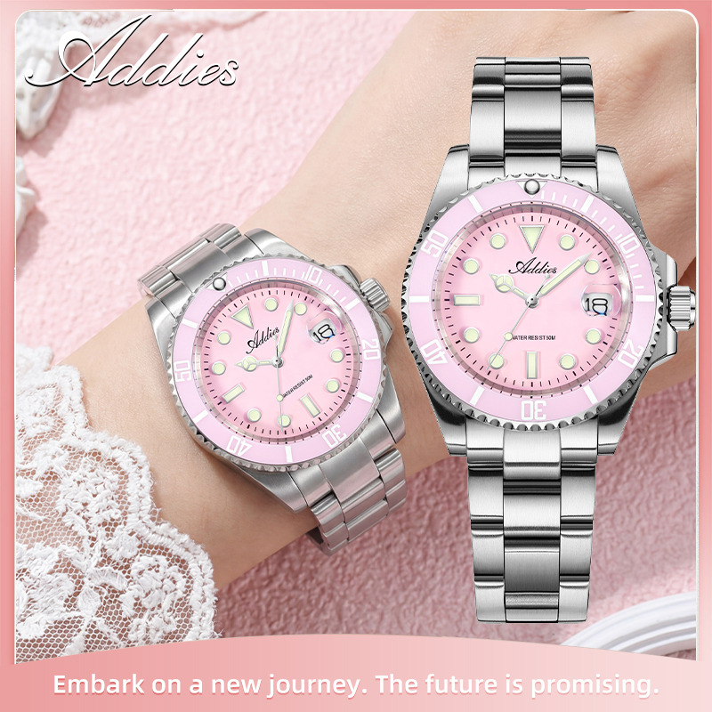 Addies New Women Watches Luxur - Butterfly Clasp Deployant reseña y precio