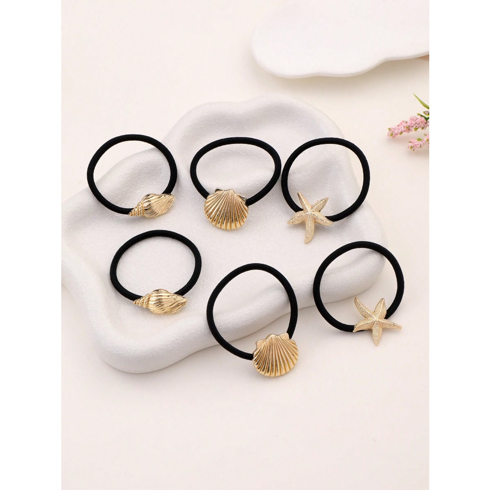 6pcs/3pcs Metal Ocean Series S - Silicone Band Women reseña y precio
