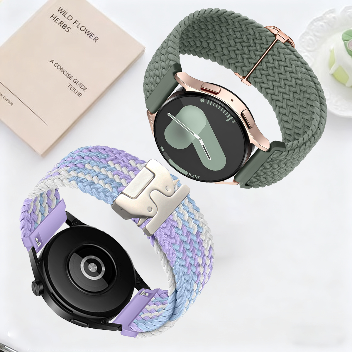 2Pcs 18/20/22 Braided Elastic  - Parachute Strap Elastic reseña y precio