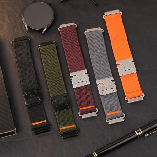 20mm 22mm band For Amazfit bip - Parachute Strap Elastic reseña y precio