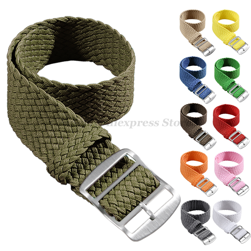 Woven Nylon Strap For Perlon W - Nato Strap Nylon reseña y precio