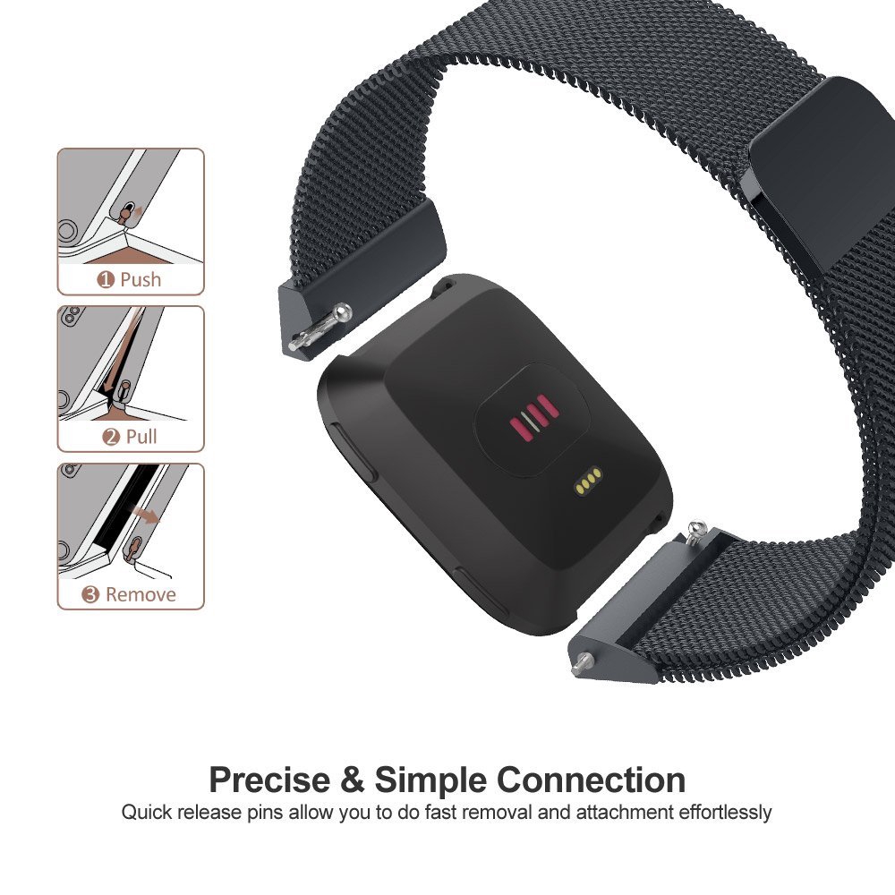 Milanese Mesh Band Strap for F - Mesh Strap Metal reseña y precio