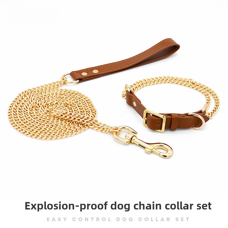 Loudik Wholesale Pet Collar Le - Leather Strap Quick Release reseña y precio
