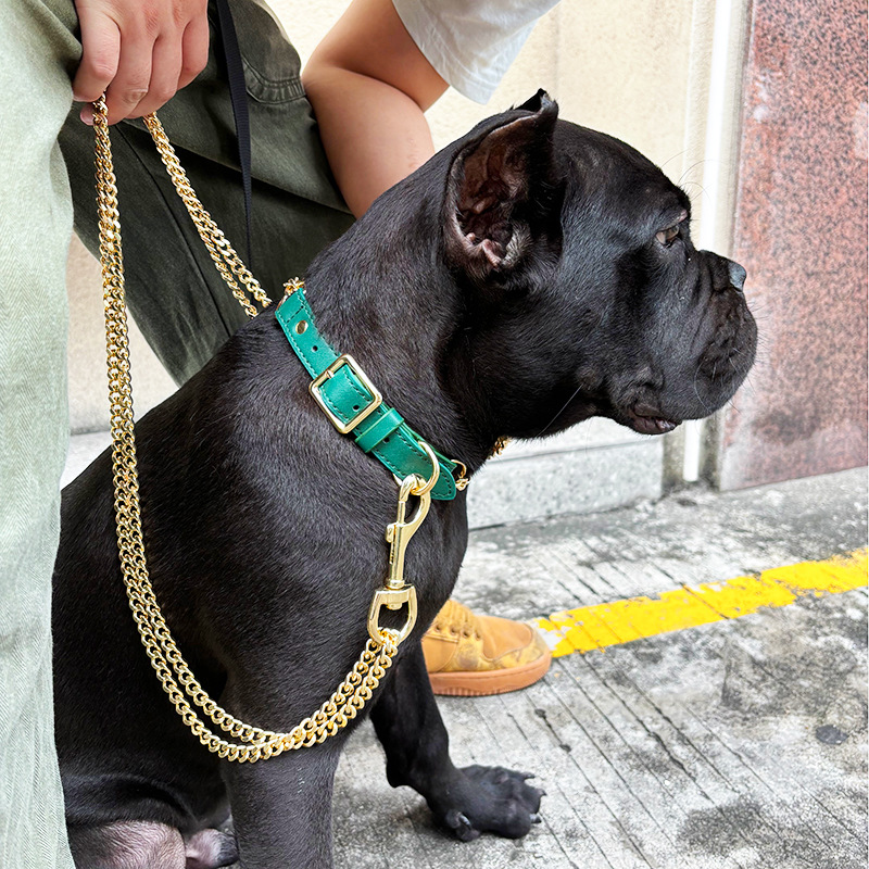 Loudik Wholesale Pet Collar Le - Leather Strap Quick Release reseña y precio