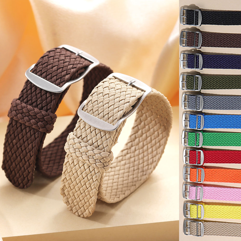 Nylon Woven Canvas Watch Band  - Perlon Strap Woven reseña y precio