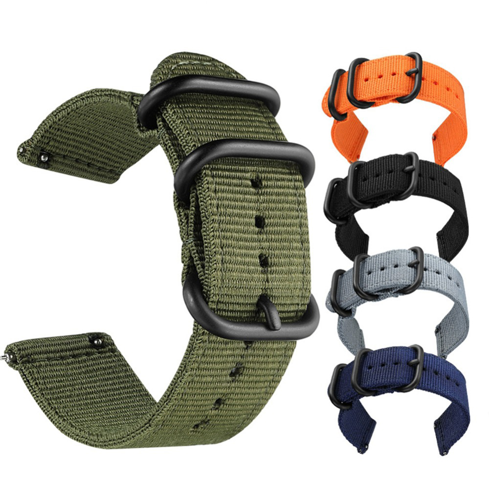 20mm 22 mm Canvas Sport Nylon  - Canvas Strap Watch reseña y precio