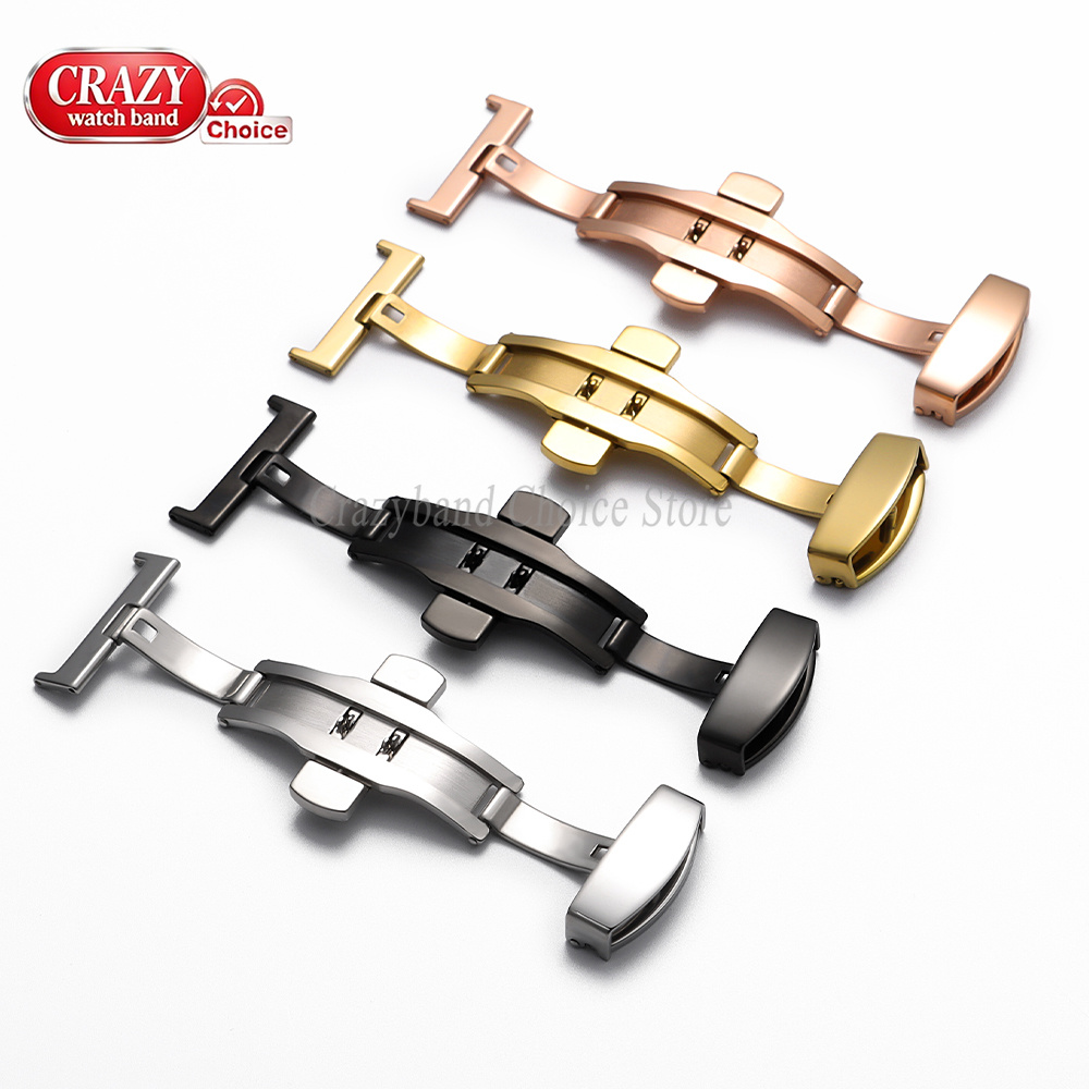 Stainless Steel Butterfly Buck - Butterfly Clasp Deployant reseña y precio