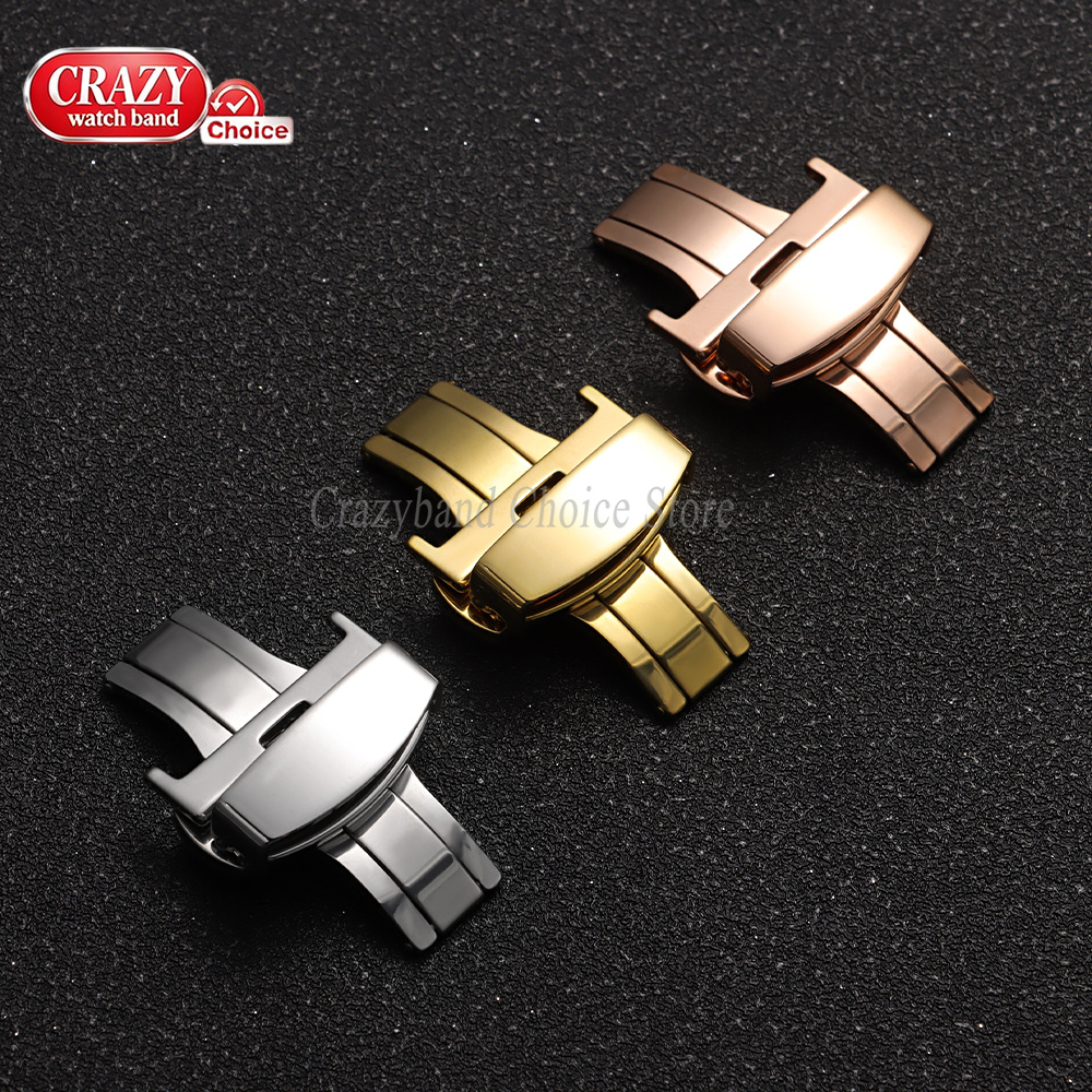 Stainless Steel Butterfly Buck - Butterfly Clasp Deployant reseña y precio