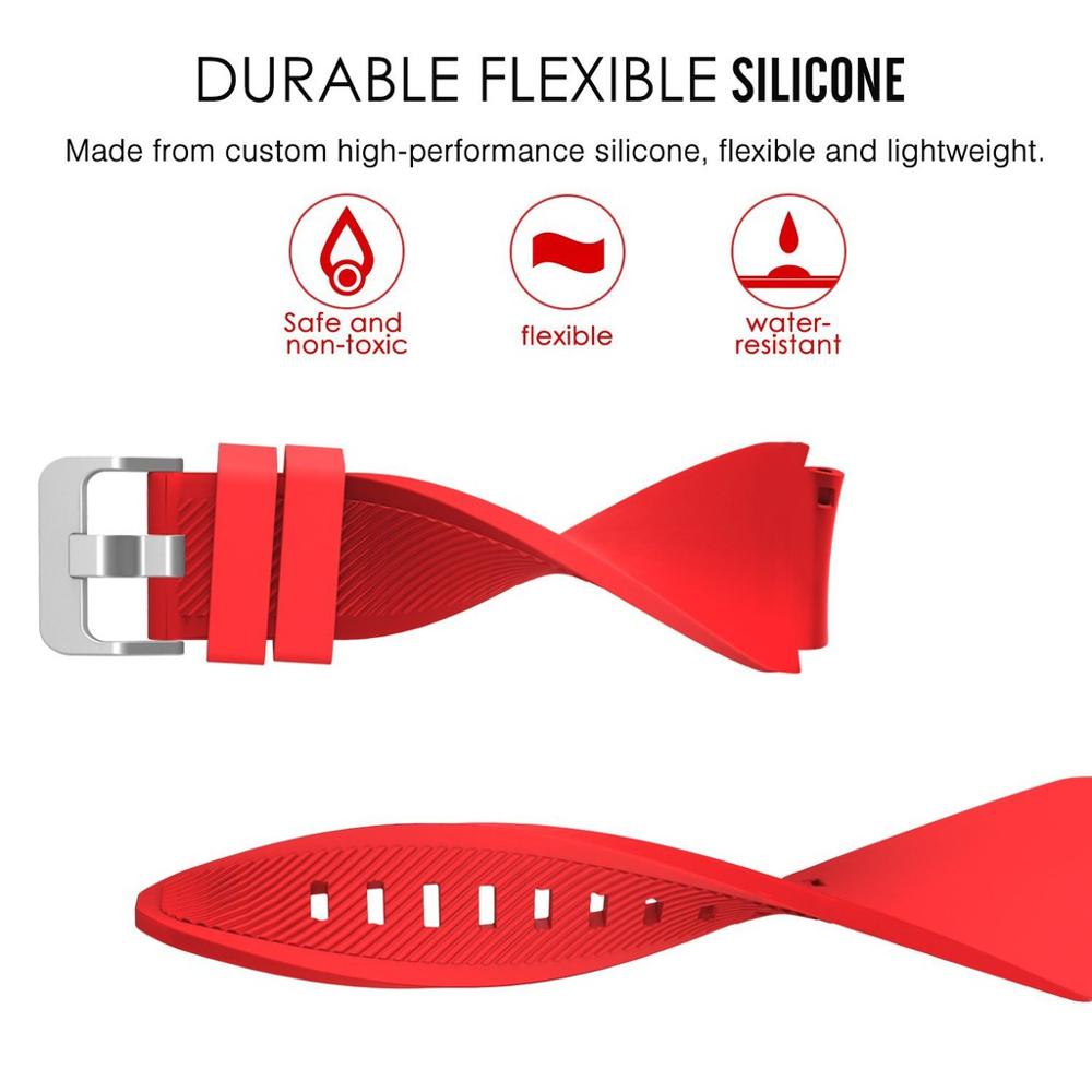 22mm Silicone Strap For Realme - Silicone Watch Band 22Mm reseña y precio