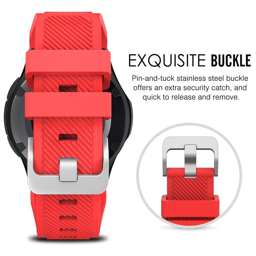 22mm Silicone Strap For Realme - Silicone Watch Band 22Mm reseña y precio