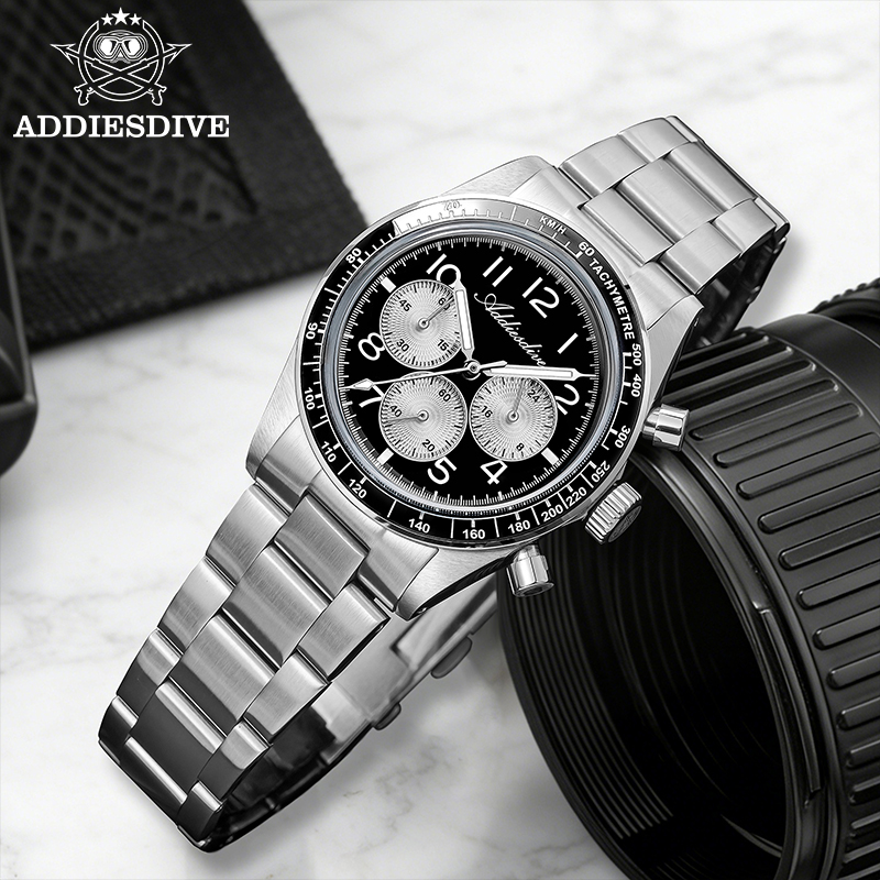 ADDIESDIVE AD2543 Men Luxury Q - Tropic Strap Vintage reseña y precio
