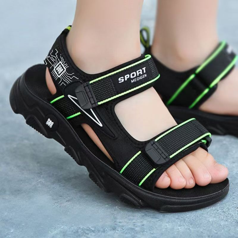 Boy's Summer New Velcro Beach  - Sport Loop Velcro reseña y precio